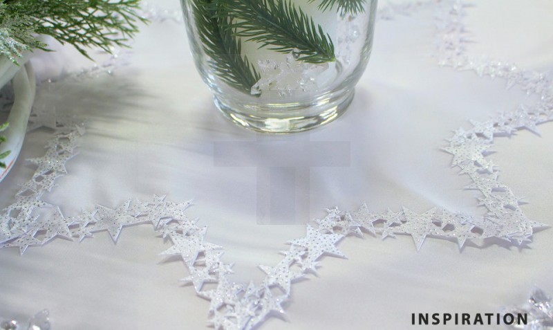 Weihnachtsstern für Tisch Dekorationen
