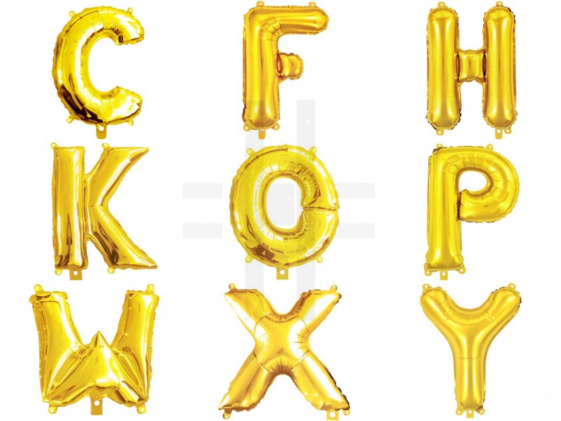 Aufblasbare Luftballons Buchstaben - 60 CM Geburtstag