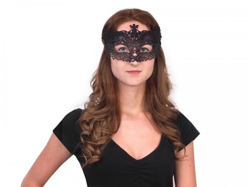 Augenmaske mit Glitzer Maske, Accessoires
