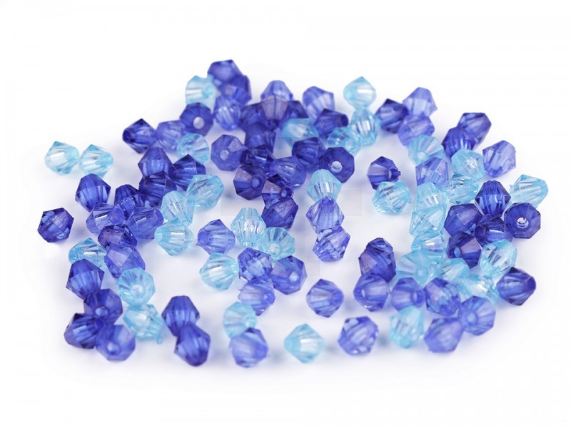 Kunststoffperlen - 350 St./Packung Perlen,Einfädelmaterial