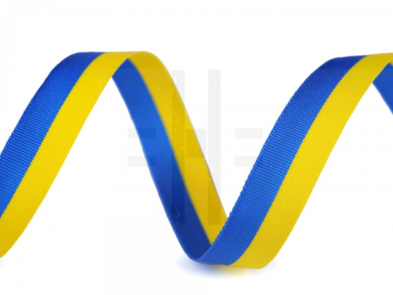 Zweifarbiges Band Ukraine - 2 Meter Bänder,Borten