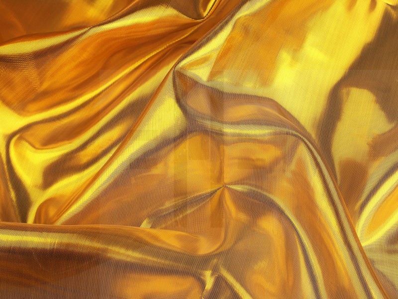 Dekostoff Lamé - Golden Dekorstoffe