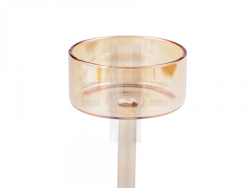 Kerzenhalter aus Glas für Teelichter - 16 cm Kerzen,Teelicht,Laterne