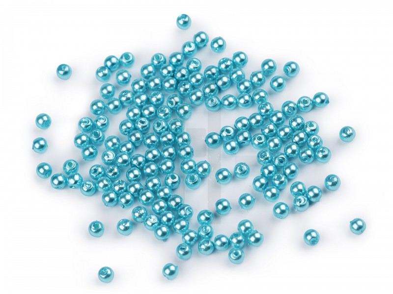 Wachsperlen aus Kunststoff Glance - 450 St./Packung Perlen,Einfädelmaterial