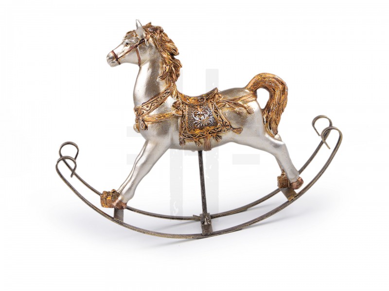           Dekoration Schaukelpferd - 21,5 cm
