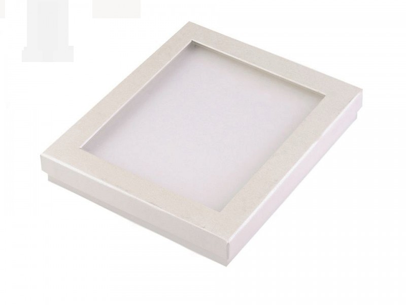 Schachtel mit Sichtfenster gepolstert 3x16x19 cm Boxen, Säckchen
