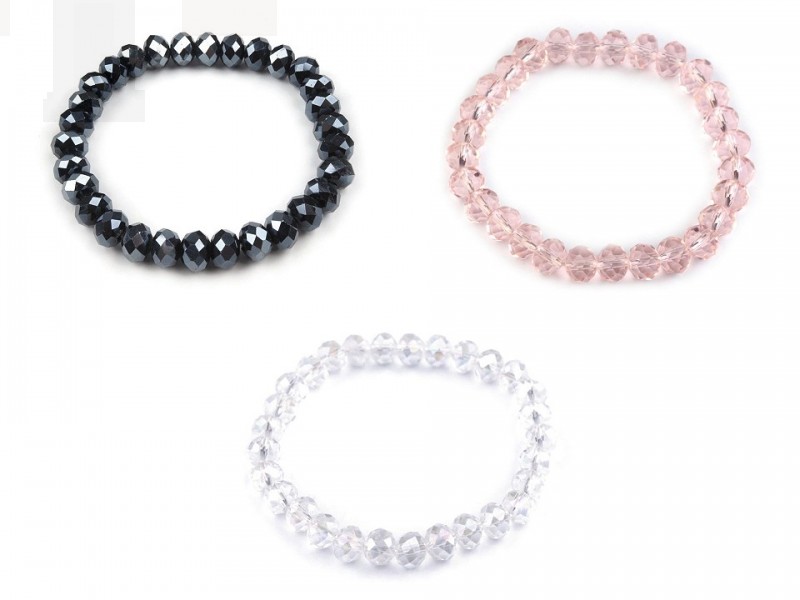 Armband elastisch mit Perlen Armbänder, Ringe