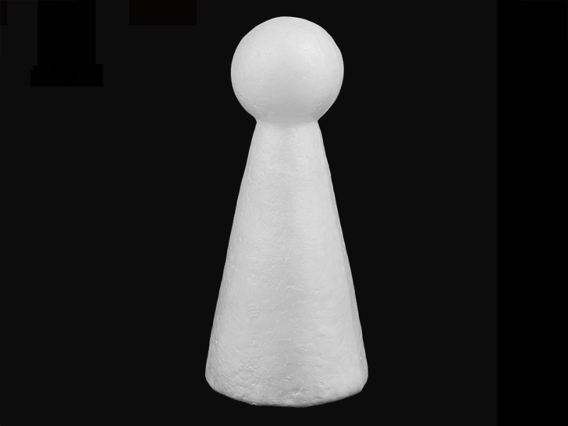 Figur aus Polystyrol - 14,5 cm Styropor, Plastik
