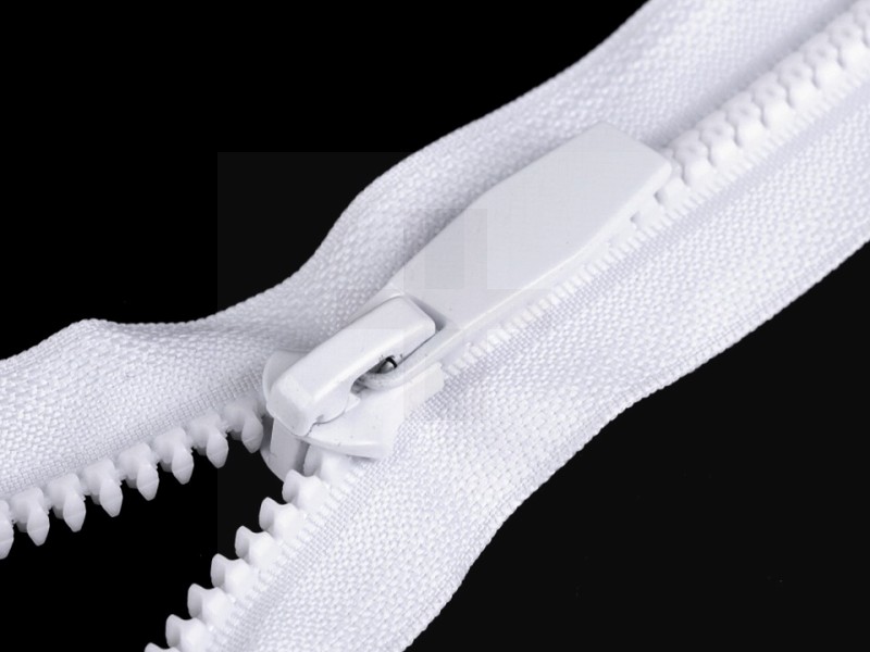 Krampenreißverschluss runde Zähne - 80 cm Reiß-,Klettverschlüsse