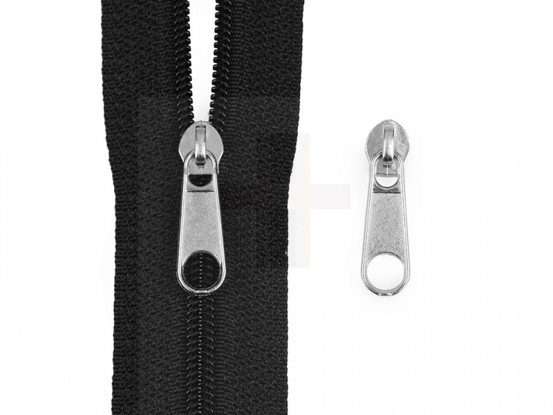 Zipper für Reißverschlüsse spiralförmig 3 mm - 50 St./Packung Reiß-,Klettverschlüsse