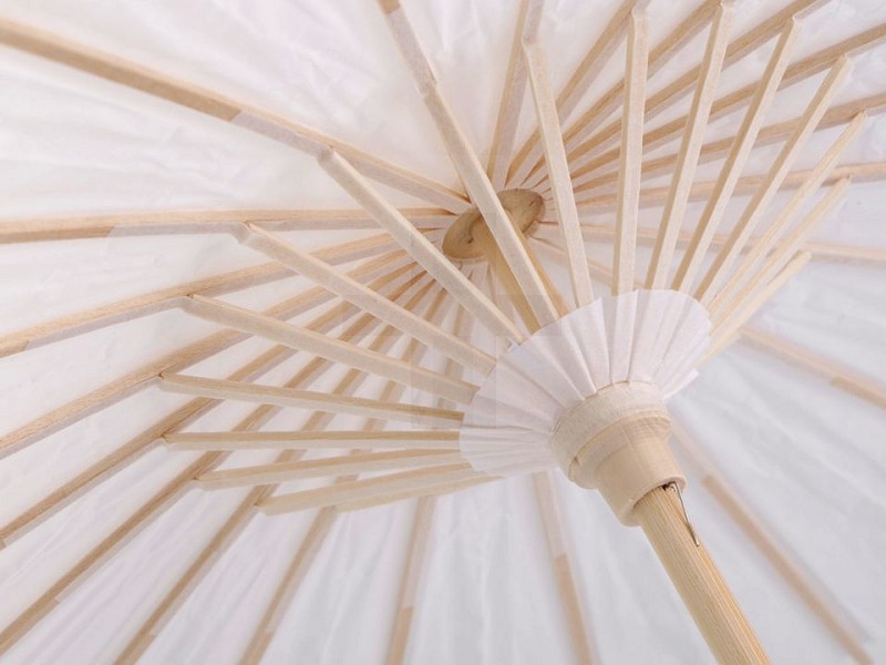 Regenschirm Dekoration aus Papier Rohling Holz,Glas Dekozubehör
