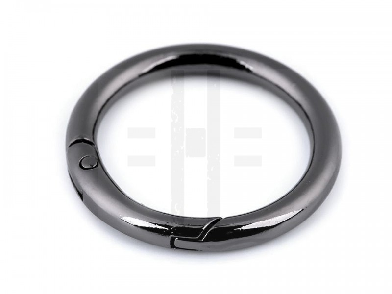 Karabiner Ring für Handtaschen - 32 mm Metall, Magnete