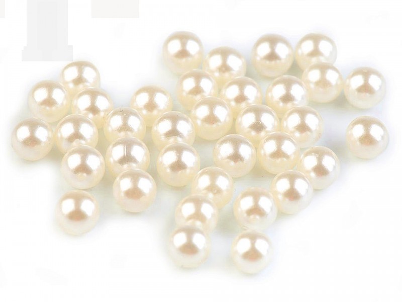 Kunststoff Perlen zum Nieten - 100 gr. Perlen,Einfädelmaterial