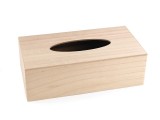 Holzbox für Taschentücher Holz,Glas Dekozubehör