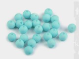 Kunststoffperlen matt - 100 St./Packung Perlen,Einfädelmaterial