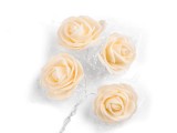 Rose aus Schaumstoff auf Draht Hochzeit Dekoration