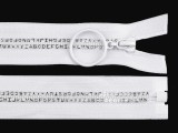 Knochen Reißverschluss Buchstaben - 60 cm Reiß-,Klettverschlüsse