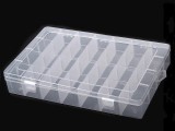 Behälter aus Kunststoff- 21x34x5 cm Aufbewahrung, Reinigung
