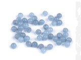 Angelit synthetisches Mineral - 46 St./Packung Mineral, echte Perlen