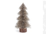            Dekoration Weihnachtsbaum mit Glitzer - 20 cm