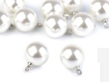 Perle mit Öse Perlen-Knopf - 5 St./Packung Perlen,Einfädelmaterial