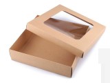 Geschenkbox mit Fenster - 4 St./Packung Boxen, Säckchen