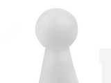 Figur aus Polystyrol - 14,5 cm Styropor, Plastik