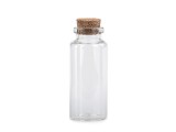 Glasflaschen mit Korken 30x70 mm - 12 St./Packung Holz,Glas Dekozubehör