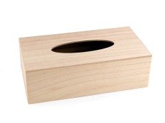 Holzbox für Taschentücher Aufbewahrung, Reinigung