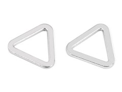 Schlaufe Dreieck flach - 2 St./Packung Kurzwaren aus Metall