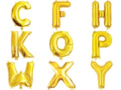 Aufblasbare Luftballons Buchstaben - 60 CM Geburtstag