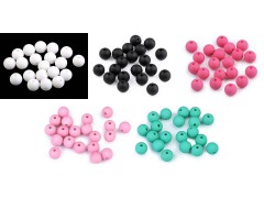 Kunststoffperlen matt - 20 St./Packung Perlen,Einfädelmaterial