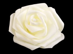 Dekoration Rose - 2 St./Packung Blumen, Federn