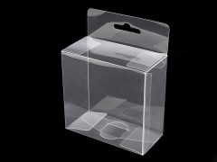 Transparente Kunststoffbox zum Aufhängen - 5 St. 