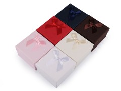 Geschenkbox mit Band - 9x9 cm Boxen, Säckchen