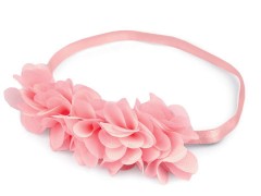 Elastisches Haarband mit Blumen  Haarschmuck