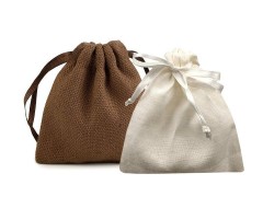 Baumwollsäckchen - 8 x 8 cm Geschenke einpacken