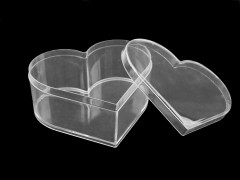 Plast Box Herz - 10x11 cm Aufbewahrung, Reinigung