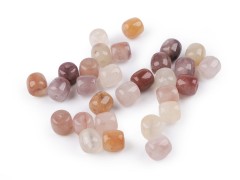  Synthetic Mineral Beads Agate - 24 St./Packung Mineral, echte Perlen