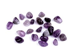 Mineral Beads Amethyst Mineral, echte Perlen