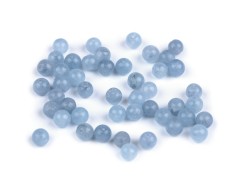 Angelit synthetisches Mineral - 46 St./Packung Mineral, echte Perlen
