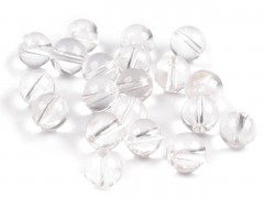 Mineralperlen Kristall - 10 St./Packung Mineral, echte Perlen
