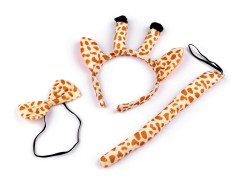 Karnevalsset – Giraffe Maske, Accessoires