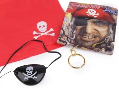 Karnevalsset – Pirat Maske, Accessoires