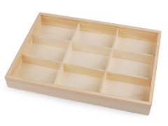 Holzbox mit Schiebedeckel - 21 x 29,7 cm Aufbewahrung, Reinigung