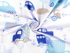 Baumwollstoff Autos 