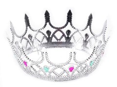 Prinzessinnen-Krone Karneval - Silber Kostüme