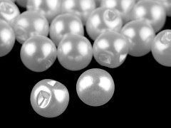 Perlen zum Annähen 20 St./Packung - Weiß Perlen,Einfädelmaterial