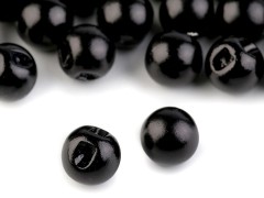 Perlen zum Annähen 20 St./Packung - Schwarz Perlen,Einfädelmaterial