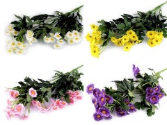 Künstliche Mini-Chrysantheme  Blumen, Federn